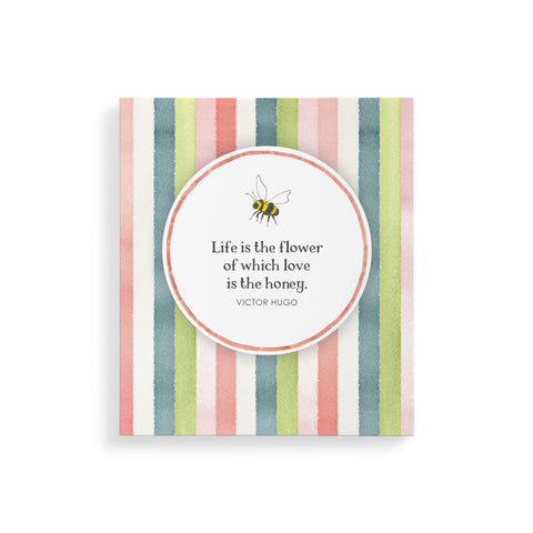 BPN01 - Bee Pocket Notepad - Stripes