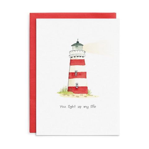 C021 - You light up my life. - Cottonwood Friendship Card