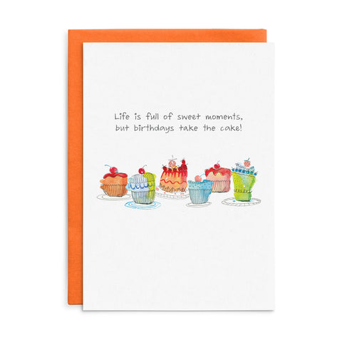C026 - Life is full of sweet moments... - Cottonwood Birthday Card