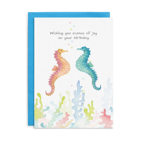 C039 - Wishing you oceans of joy on your birthday. - Cottonwood Birthday Card