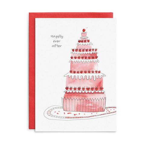 C040 - Happily ever after. - Cottonwood Wedding Card