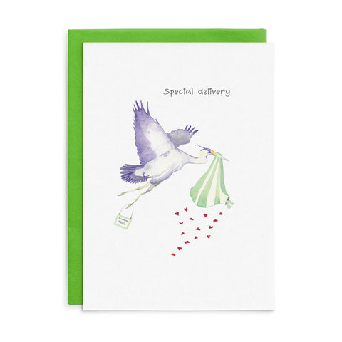 C041 - Special delivery. - Cottonwood Baby Card