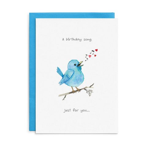 C047 - A birthday song just for you... - Cottonwood Birthday Card