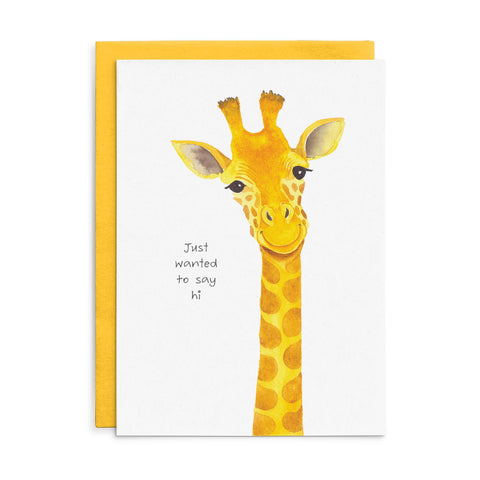 C052 - Just wanted to say hi. - Cottonwood Thinking of you Card