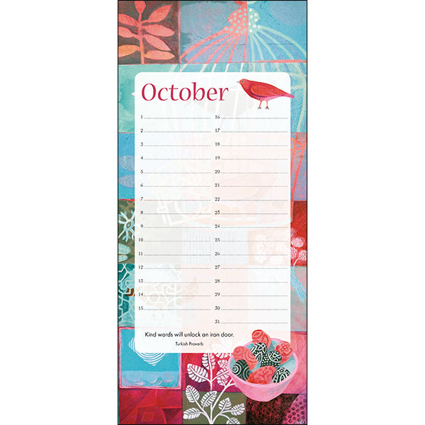 Everlasting Calendar - Secret Garden – Affirmations Publishing House NZ