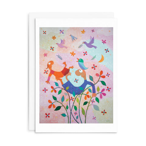 L007 - Enchanted Garden. - Leunig Greeting Card