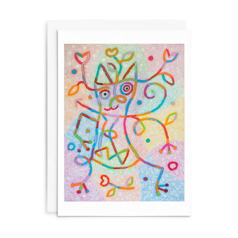 L012 - An Old Flame. - Leunig Greeting Card
