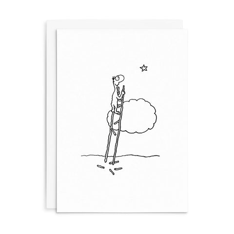 L013 - Lone Star. - Leunig Greeting Card
