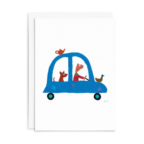 L017 - New Journey. - Leunig Greeting Card