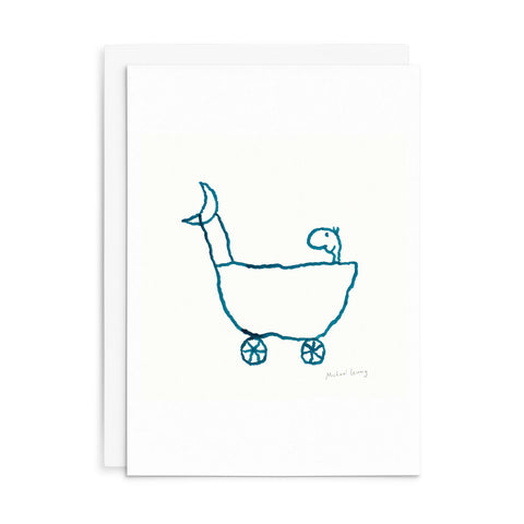 L030 - Mother Moon. - Leunig Greeting Card