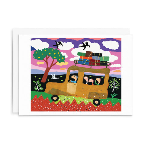 L048 - Corrugation Road. - Leunig Greeting Card