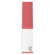 LLN01 - Leunig Magnetic List Notepad - Once in a Lifetime
