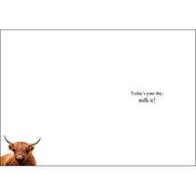 M118 - Happy Birthday You old cow! - Animal Greeting Card