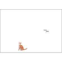 M119 - You are the cat's whiskers - Animal Greeting Card