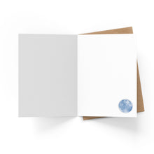 M149 - Love you to the moon - Dog Greeting Card
