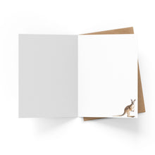 M151 - Happy Birthday to roo - Kangaroo Birthday Card
