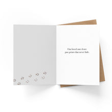 M171 - Forever loved never forgotten. - Animal Greeting Card
