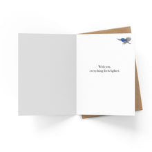M175 - Friendship like yours is a quiet kind of magic. - Animal Friendship Card