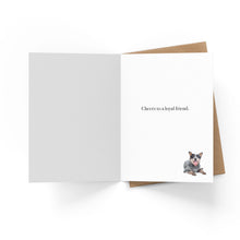 M176 - Happy Birthday mate! - Dog Birthday Card