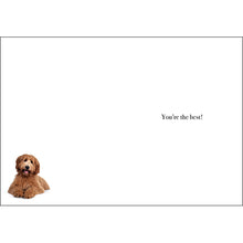 M096 - Thank you. You're the best! - Animal Greeting Card