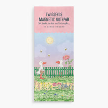 TLN04 - Twigseeds Magnetic List Notepad - Garden Fence