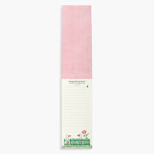 TLN04 - Twigseeds Magnetic List Notepad - Garden Fence