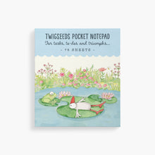 TPN01 - Twigseeds Pocket Notepad - Lily Pad