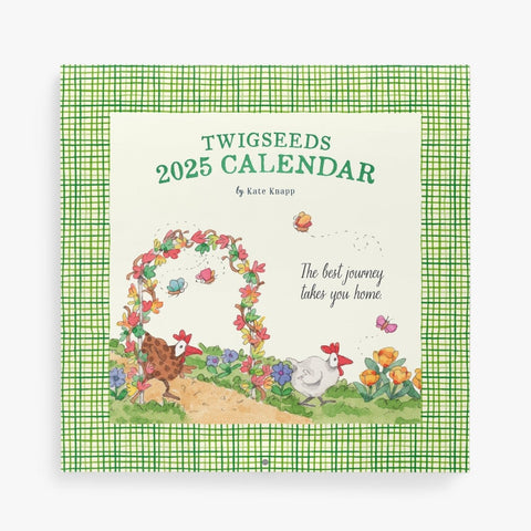 Twigseeds 2025 Wall Calendar