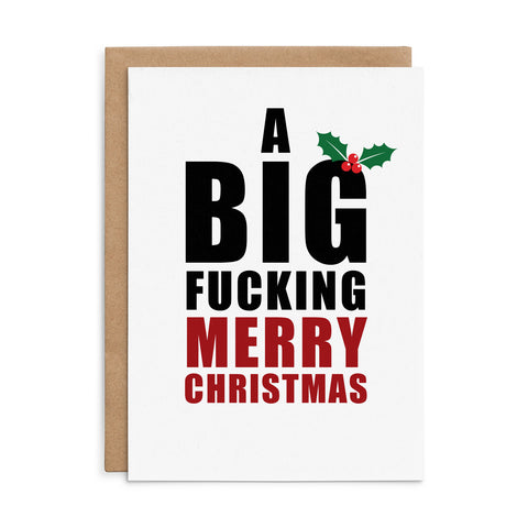 XC01 - A big fucking Merry Christmas - Defamations Christmas Card