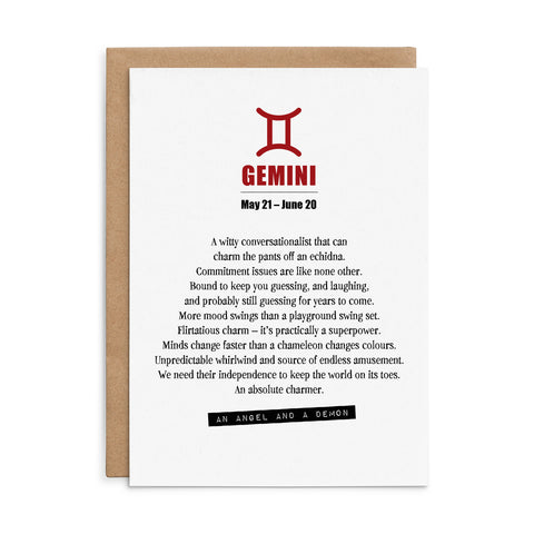 XH06 - Gemini - Defamations Horoscope Card