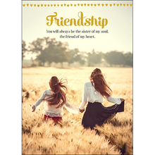 A110 - Friendship - Spiritual Greeting Card