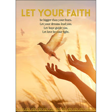 A121 - Let your faith - Spiritual Greeting Card