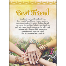 A128 - Best Friend - Spiritual Card