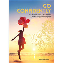 A066 - Go confidently - Spiritual Greeting Card