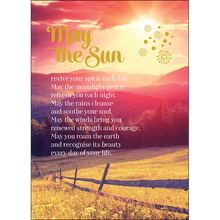 A096 - May the sun - Spiritual Greeting Card