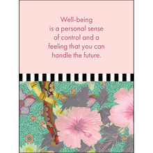 DWB - Well-Being - 24 affirmations cards + stand