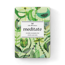 DMD - Meditate - 24 affirmation cards + stand