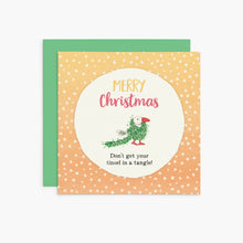 K359 - Tinsel in a Tangle - Twigseeds Christmas Card