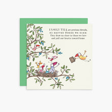 K039 - Family ties - Twigseeds Greeting Card