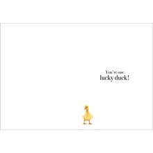 M145 - Quacky birthday - Duck Greeting Card