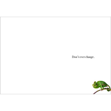 M146 - You are unique - Lizard Greeting Card