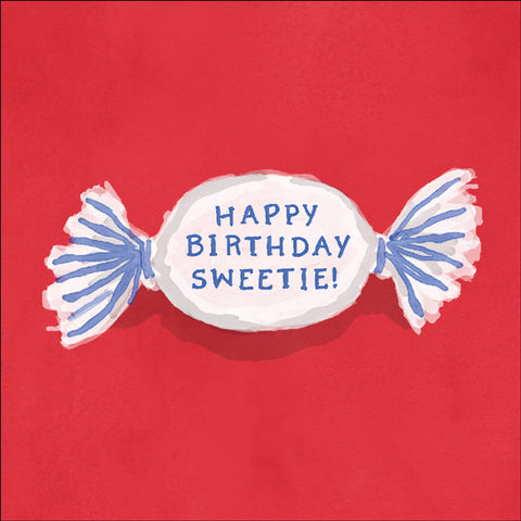 TJ07 - Sweetie mini birthday card